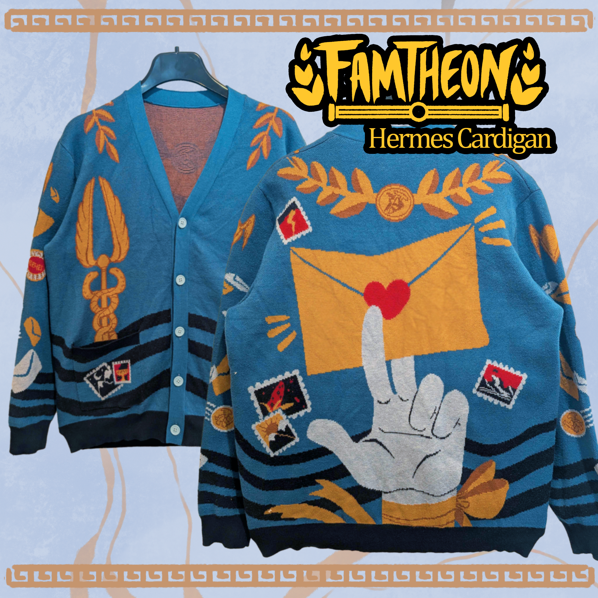 Hermes Cardigan – Neal-Illustrator Shop