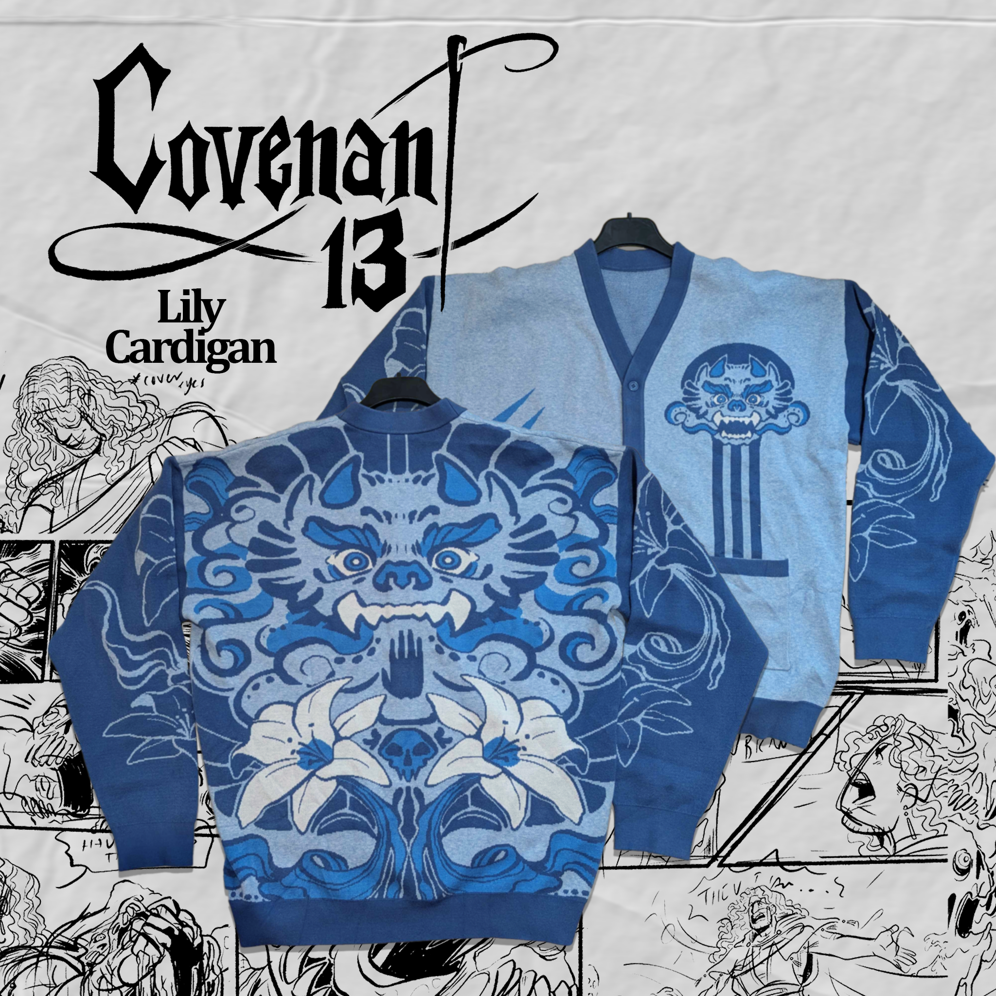 Lily the Yeti Cardigan