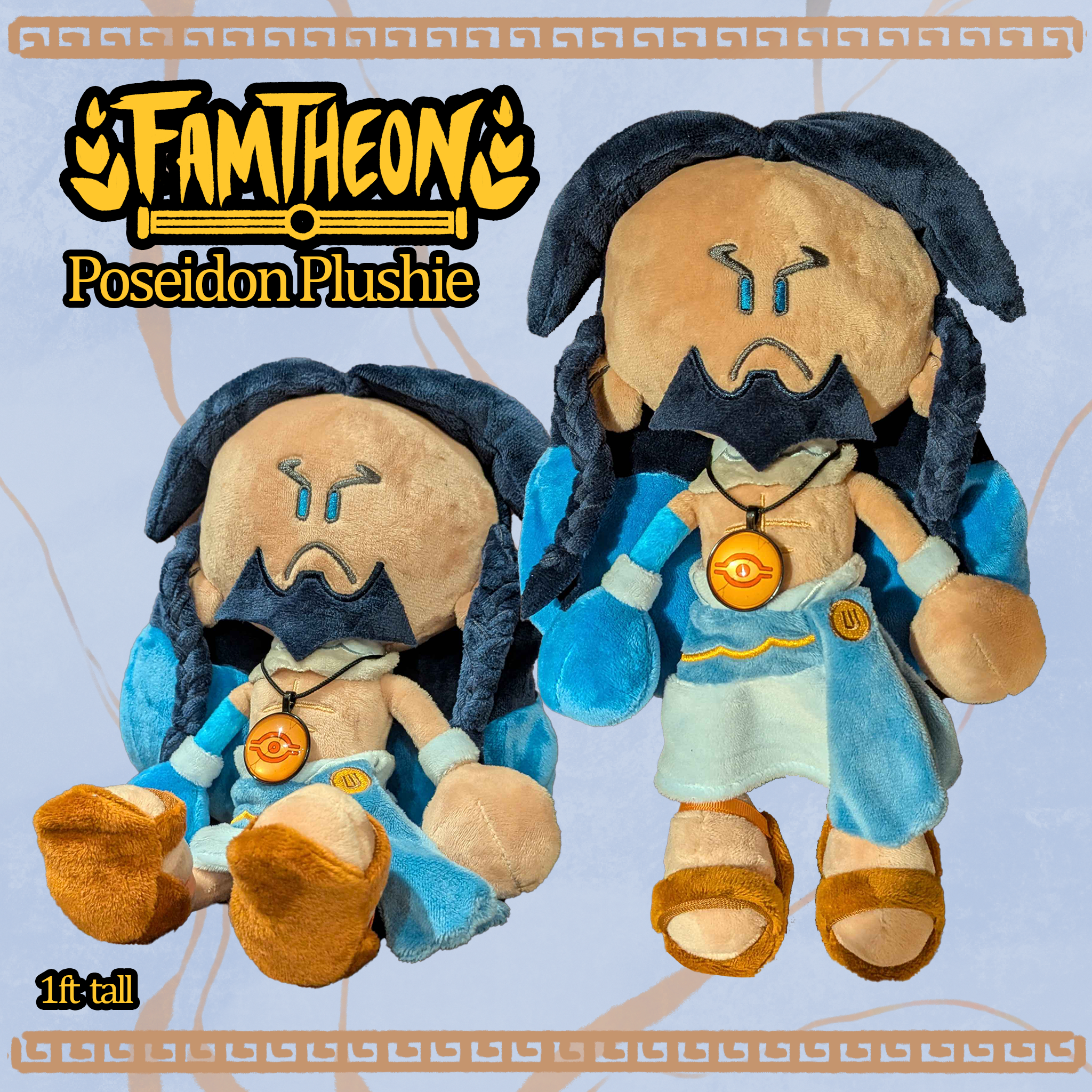 Poseidon Plushie
