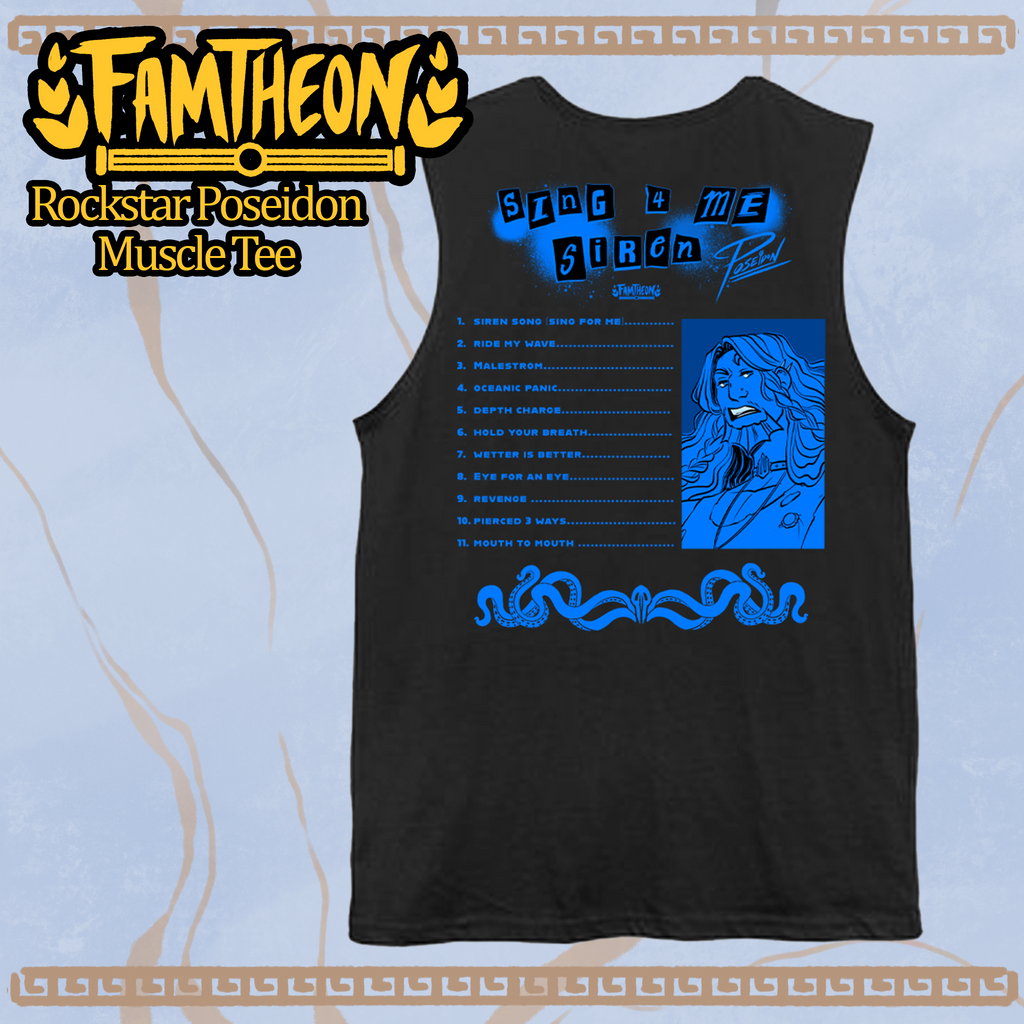 Rockstar Poseidon Muscle Tee