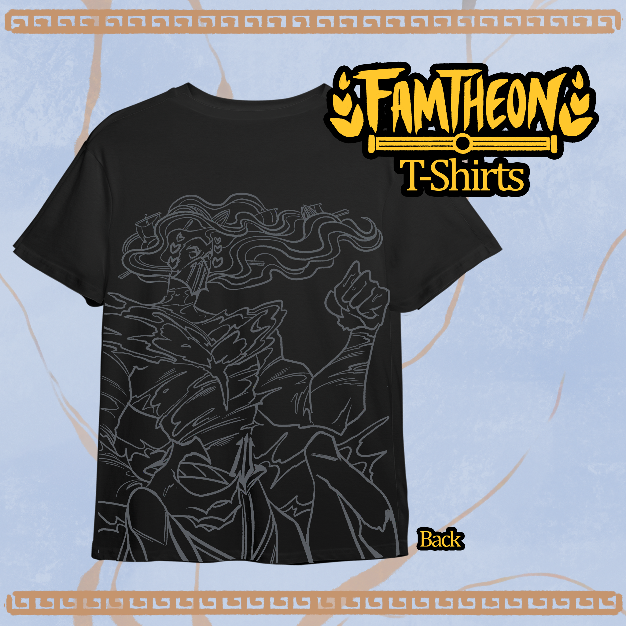 Tidal Tyrant - Poseidon Famtheon Tee