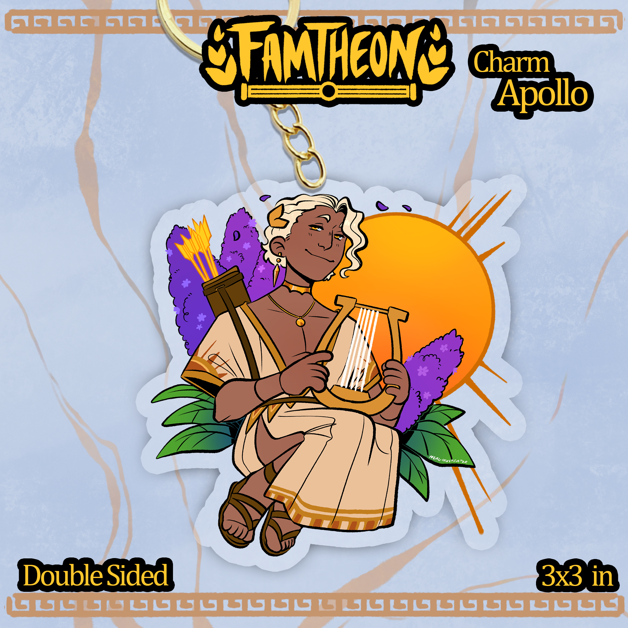 Famtheon Mini Mythos Acrylic Charms