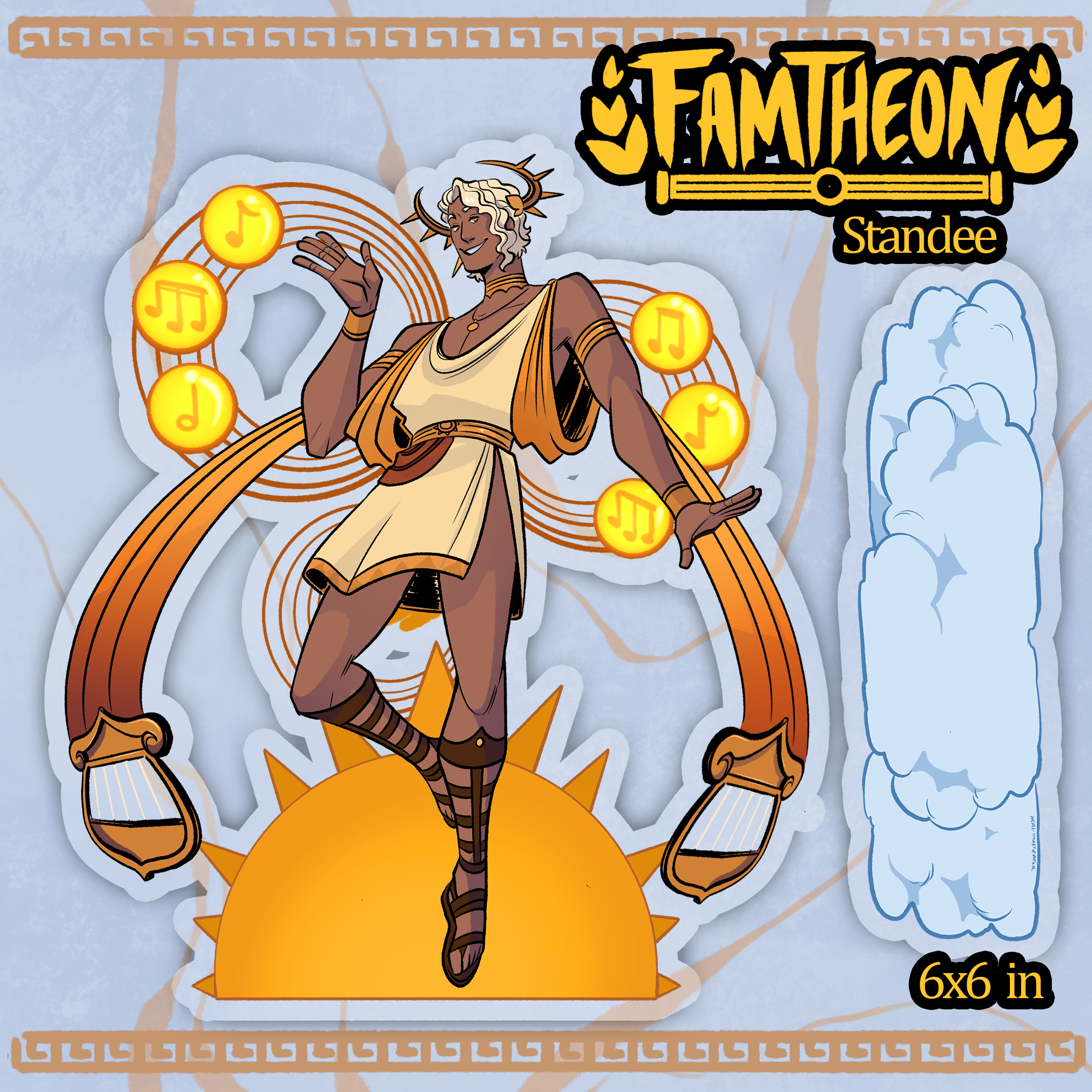 Famtheon Gods Acrylic Standees