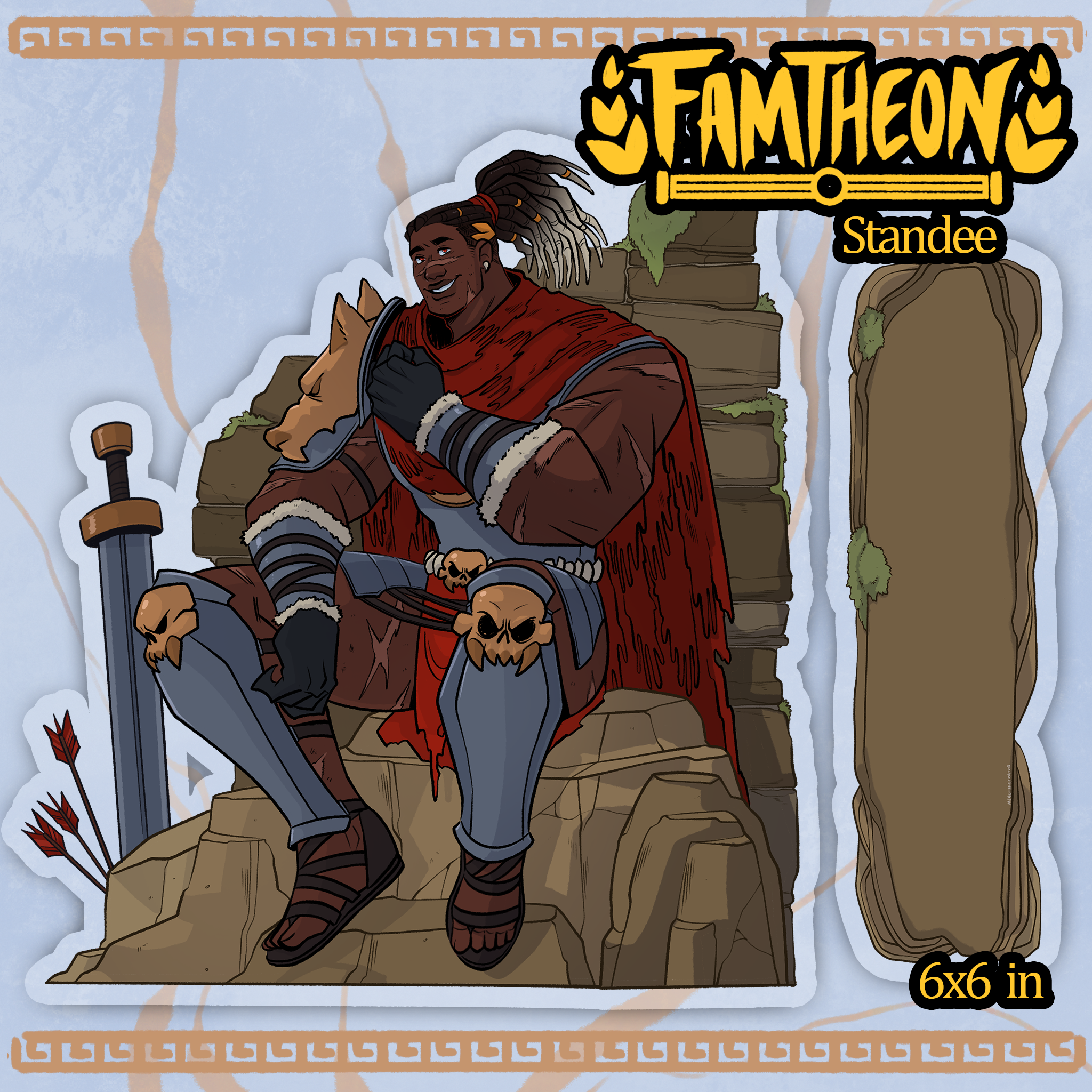 Famtheon Gods Acrylic Standees