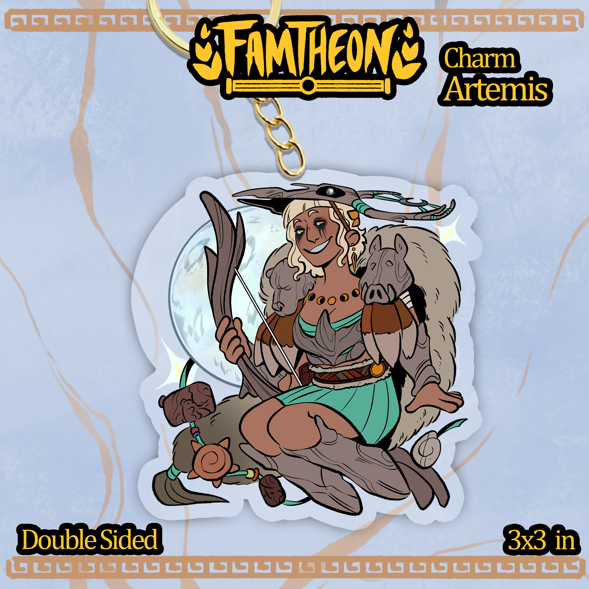 Famtheon Mini Mythos Acrylic Charms