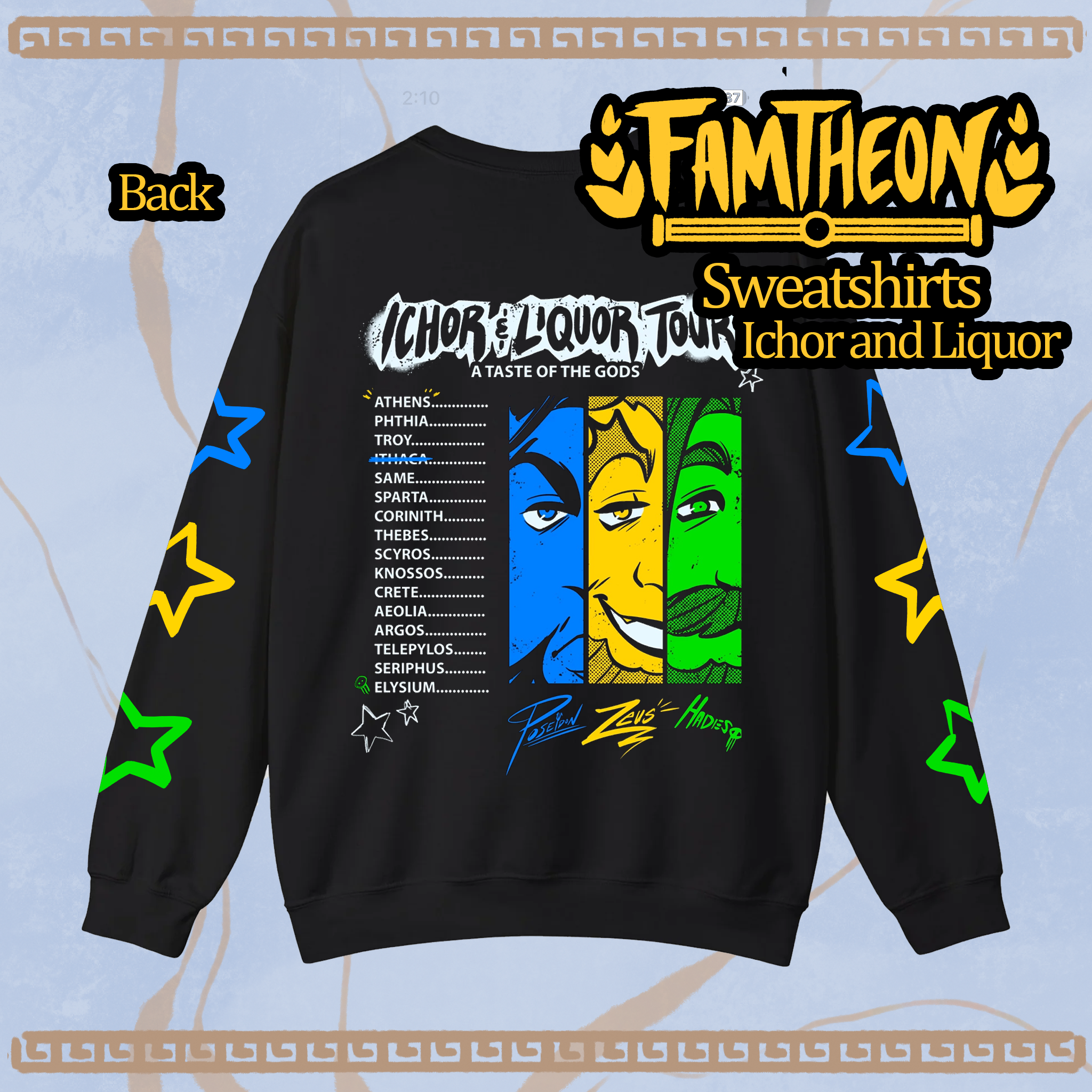 Natural Disaster Band Sweatshirts