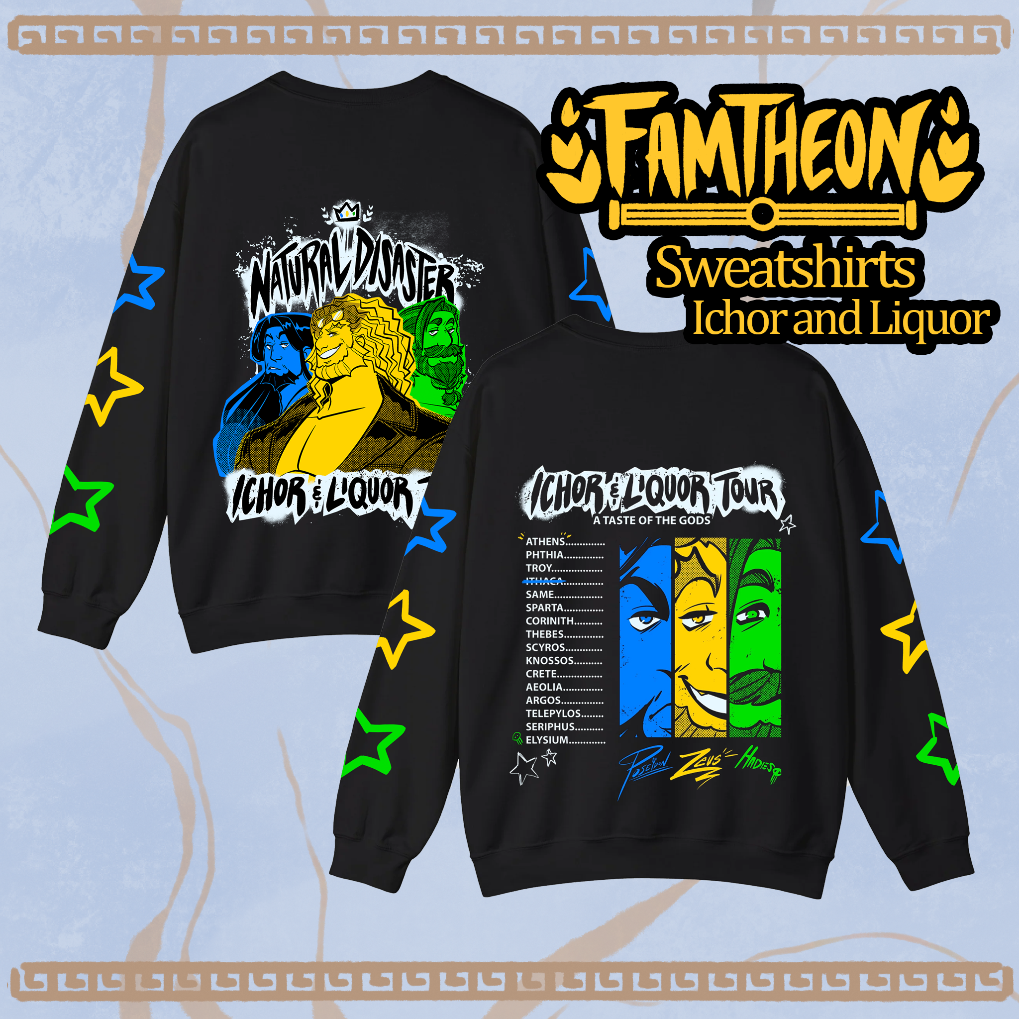 Natural Disaster Band Sweatshirts