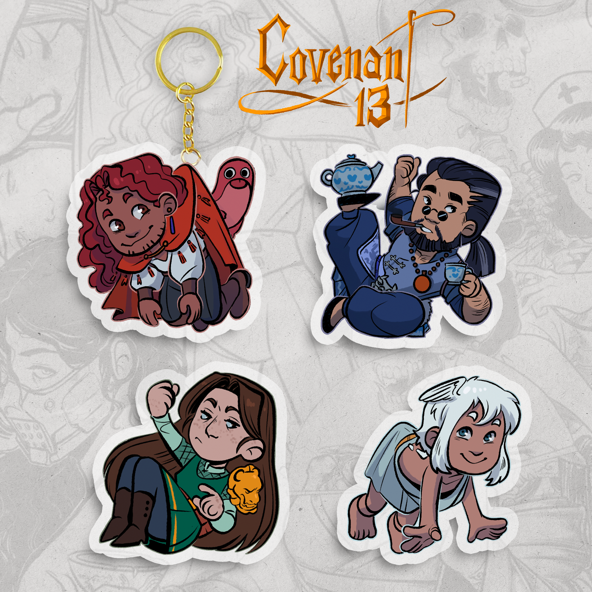 Covenant 13 Dangling Charms