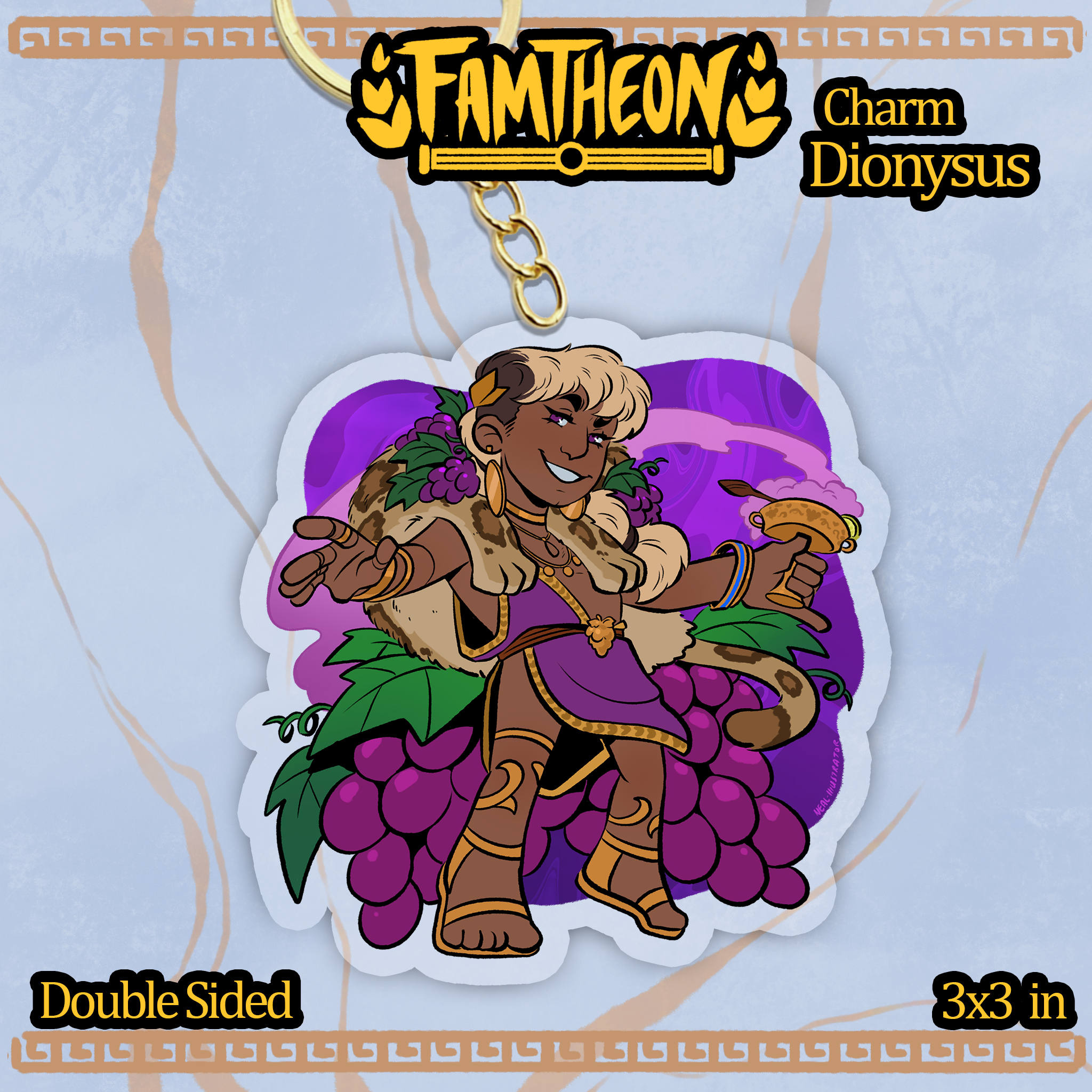Famtheon Mini Mythos Acrylic Charms