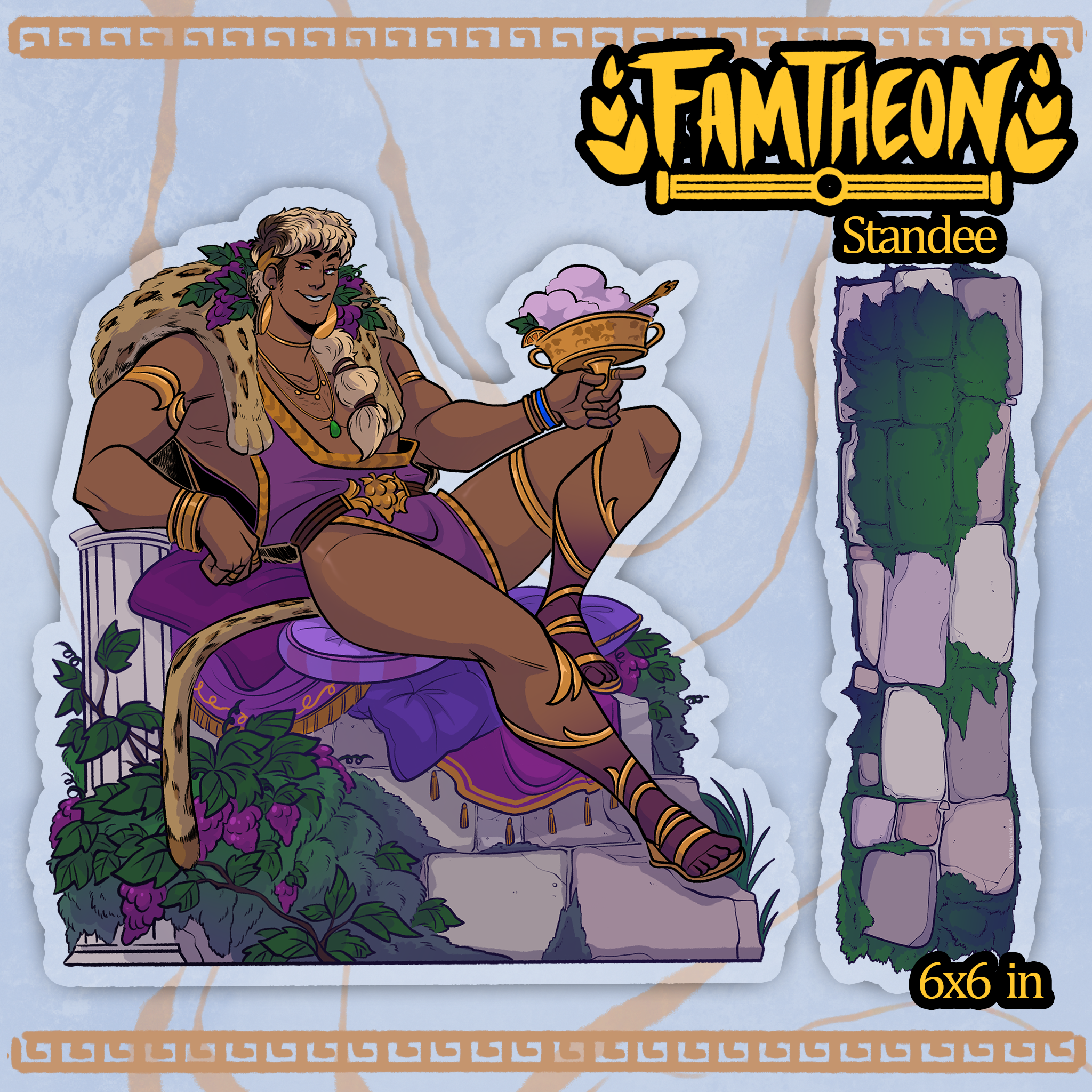Famtheon Gods Acrylic Standees