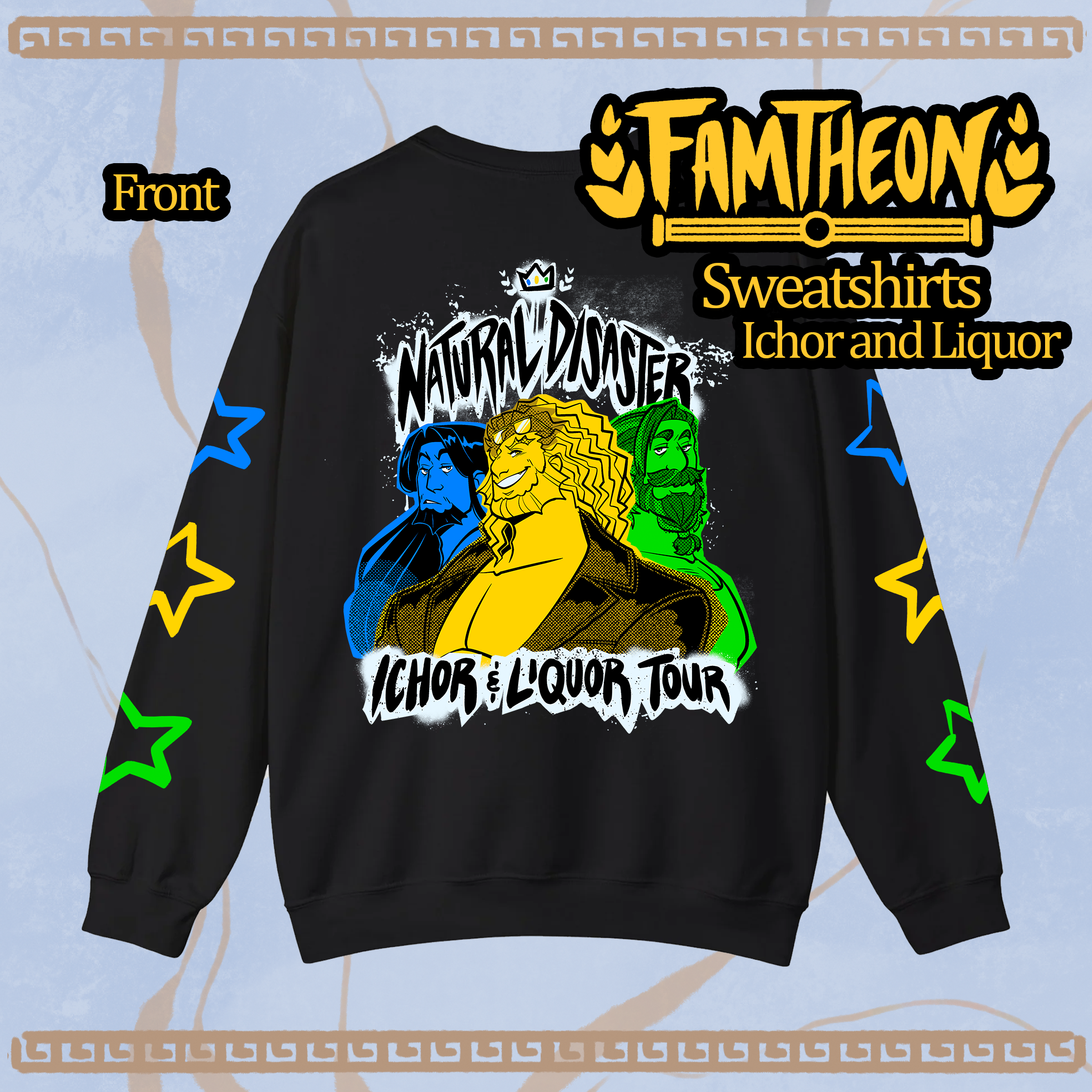Natural Disaster Band Sweatshirts