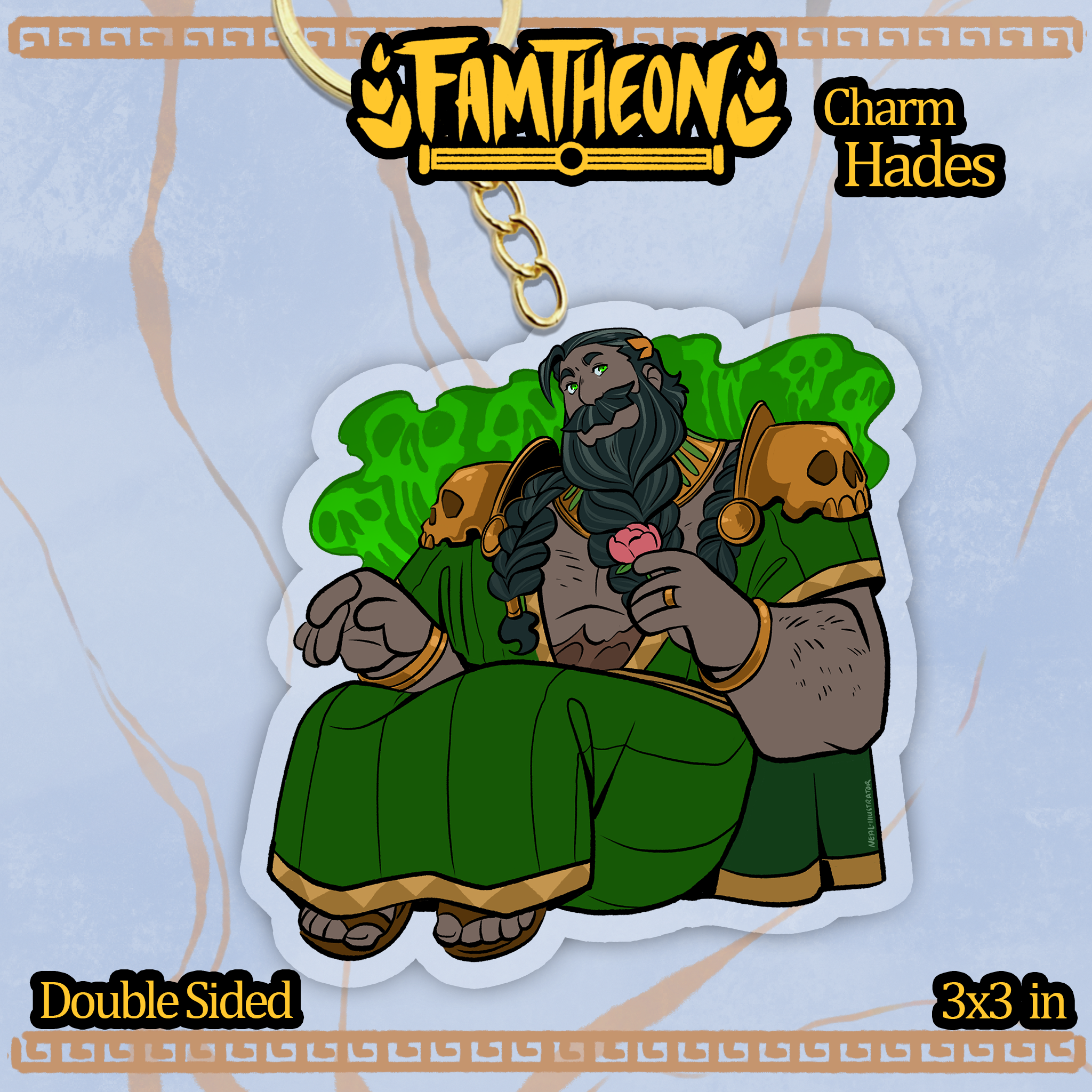 Famtheon Mini Mythos Acrylic Charms