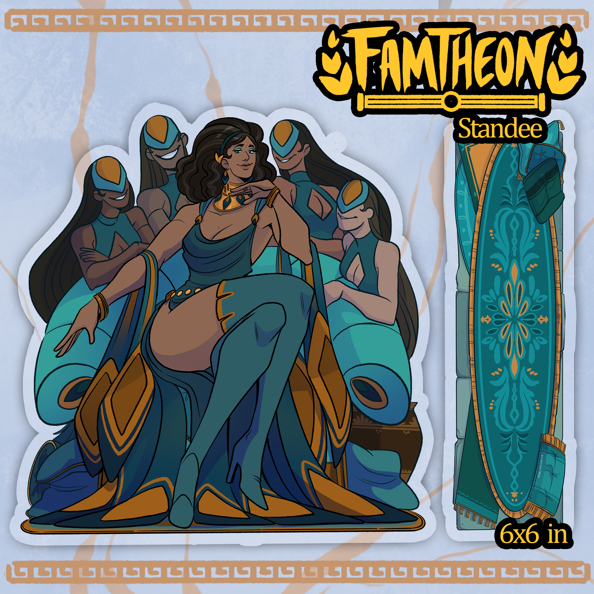 Famtheon Gods Acrylic Standees
