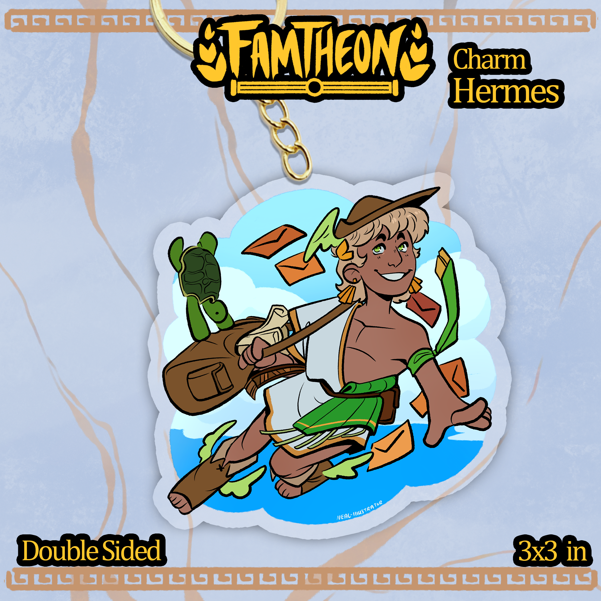 Famtheon Mini Mythos Acrylic Charms