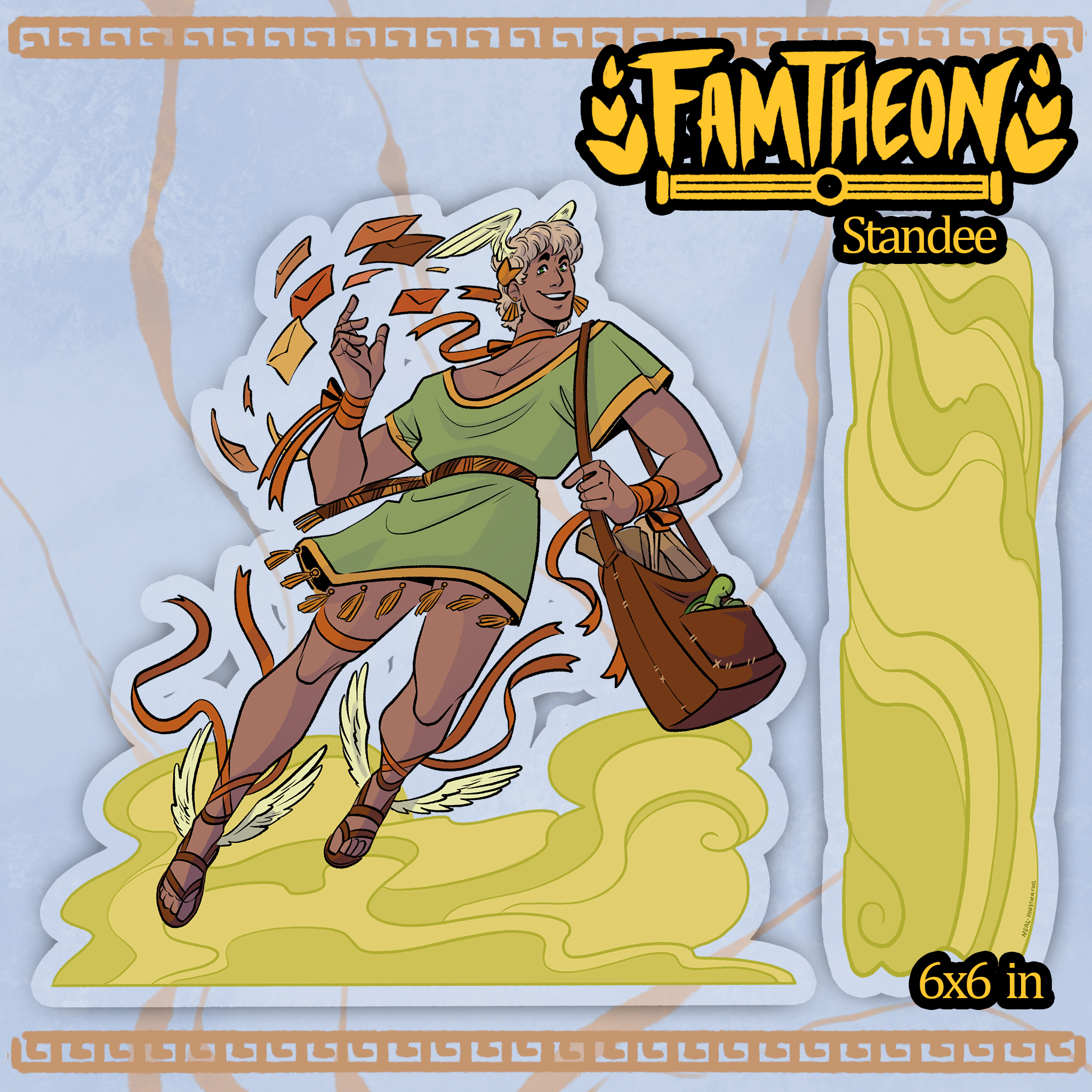Famtheon Gods Acrylic Standees