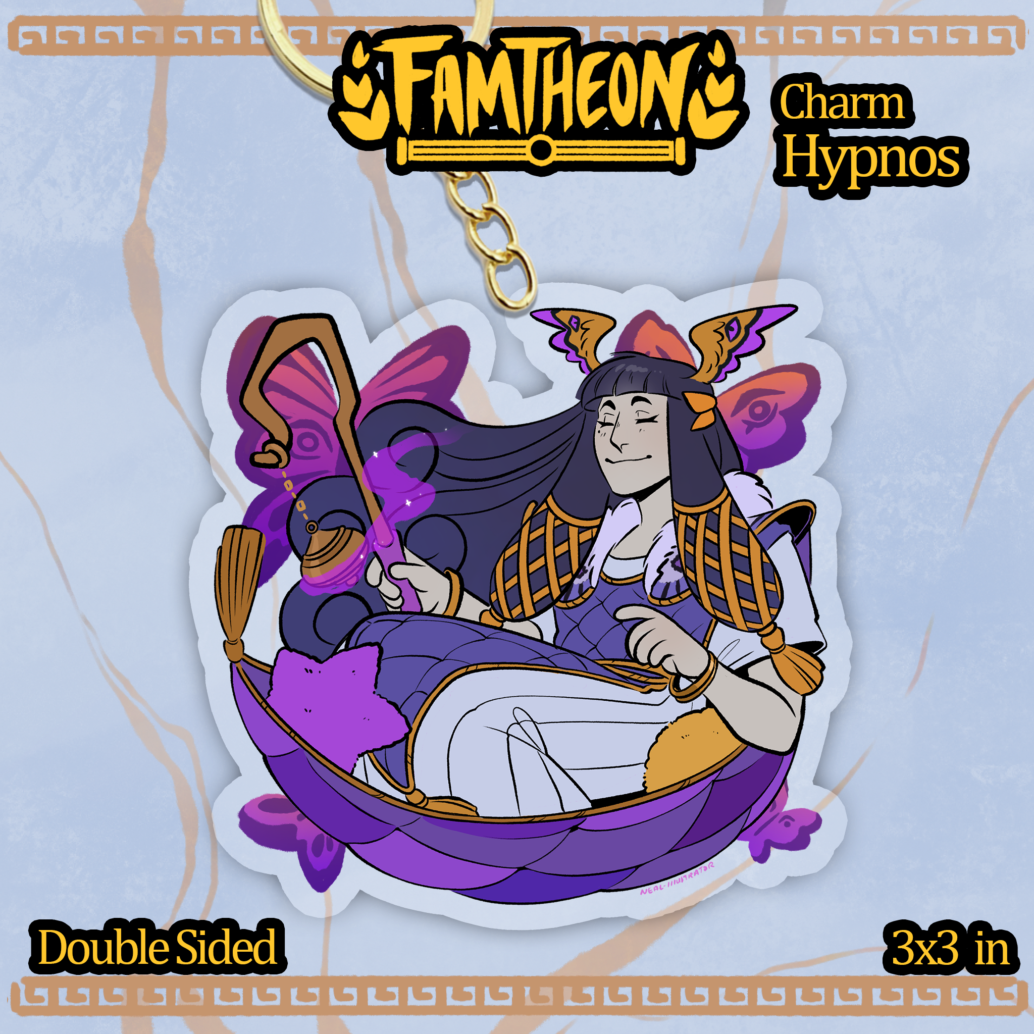 Famtheon Mini Mythos Acrylic Charms
