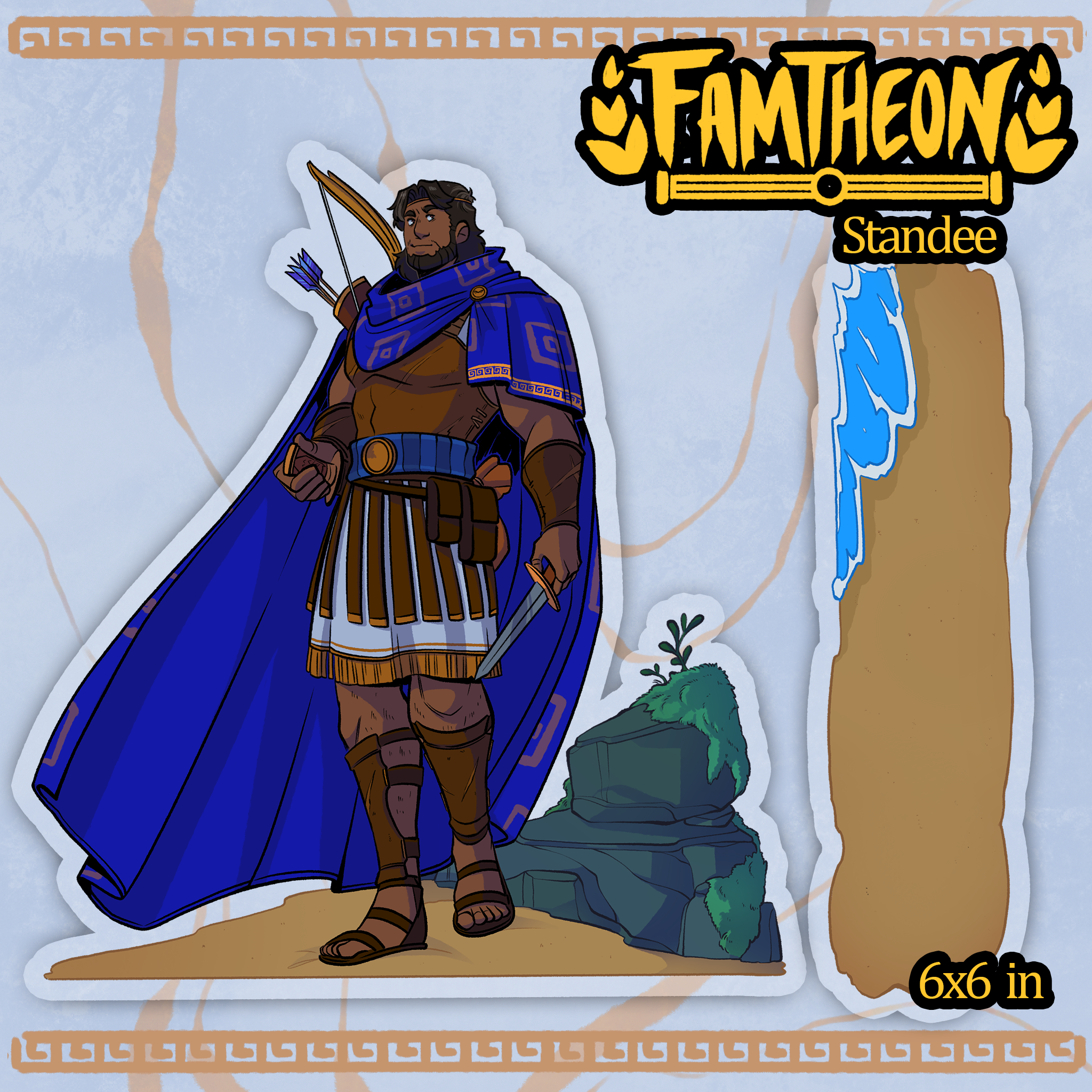 Famtheon Gods Acrylic Standees