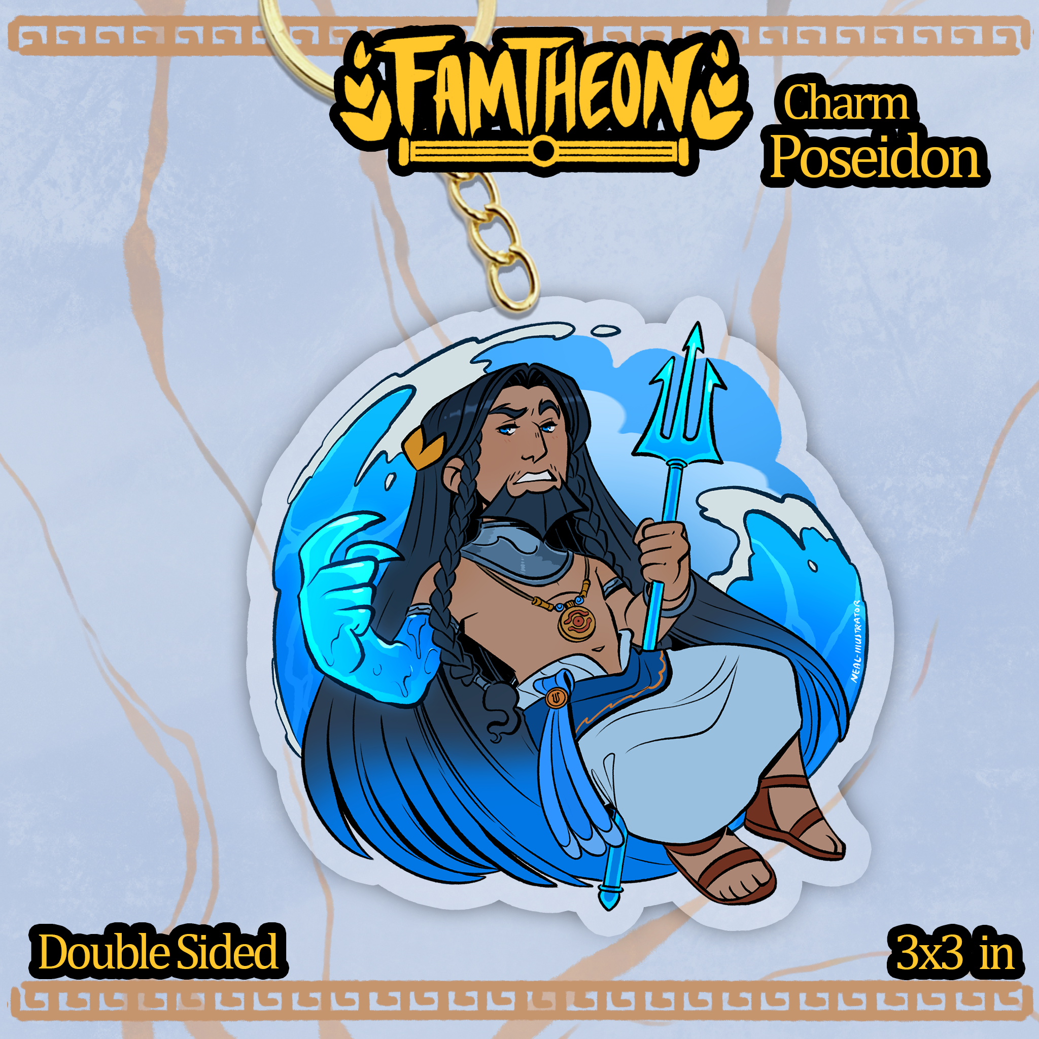 Famtheon Mini Mythos Acrylic Charms