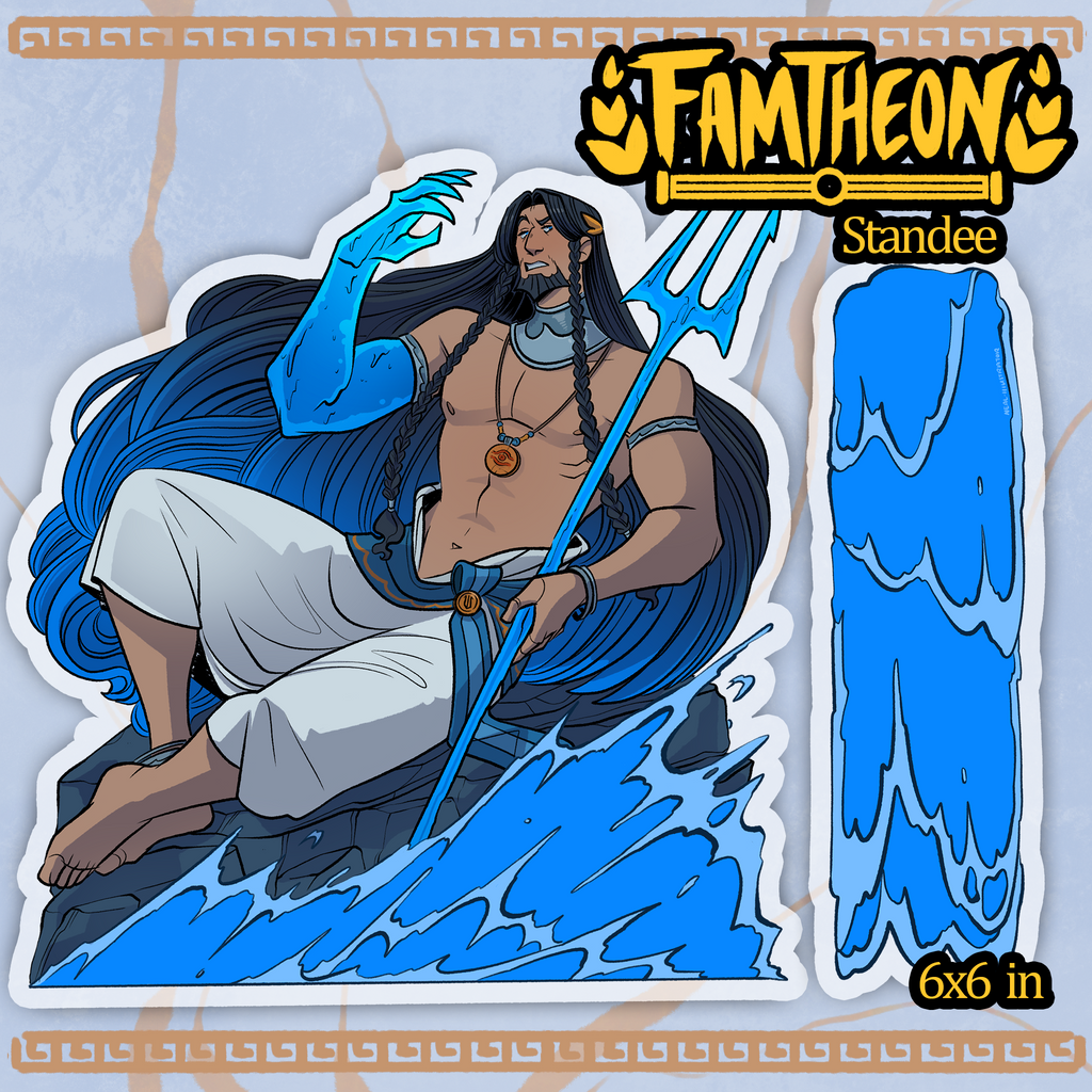 Famtheon Gods Acrylic Standees