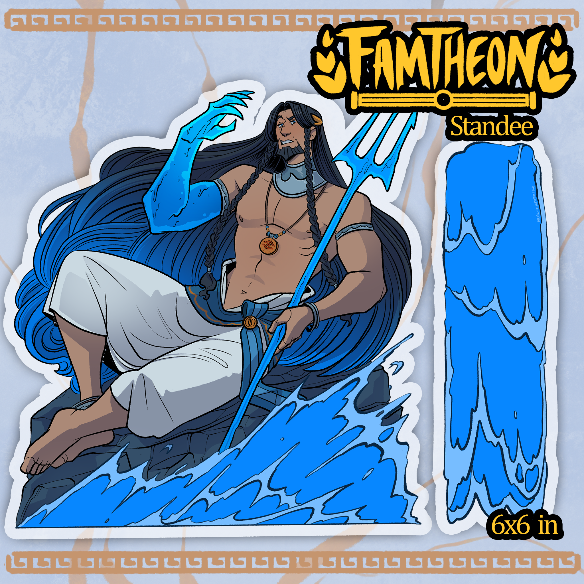 Famtheon Gods Acrylic Standees
