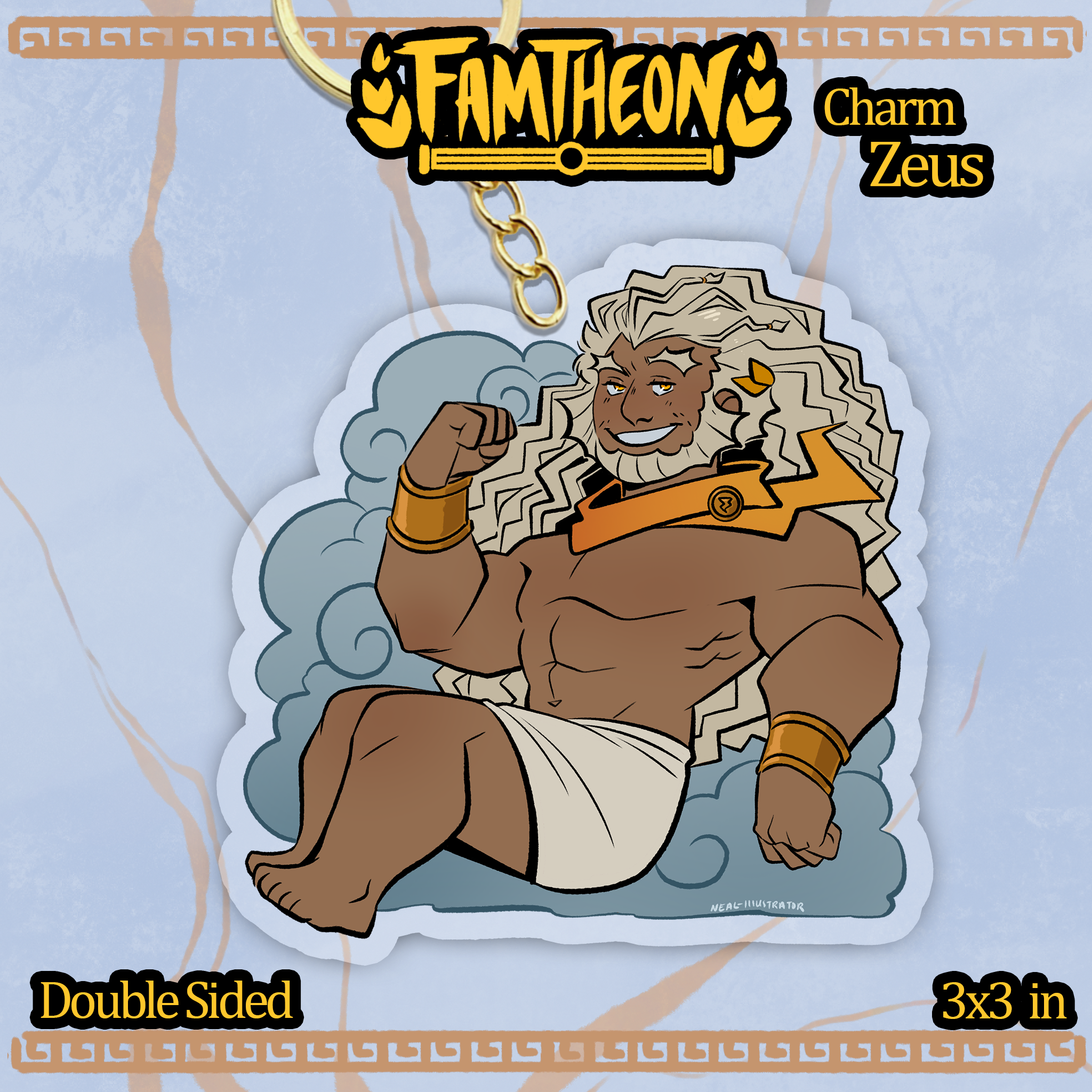 Famtheon Mini Mythos Acrylic Charms