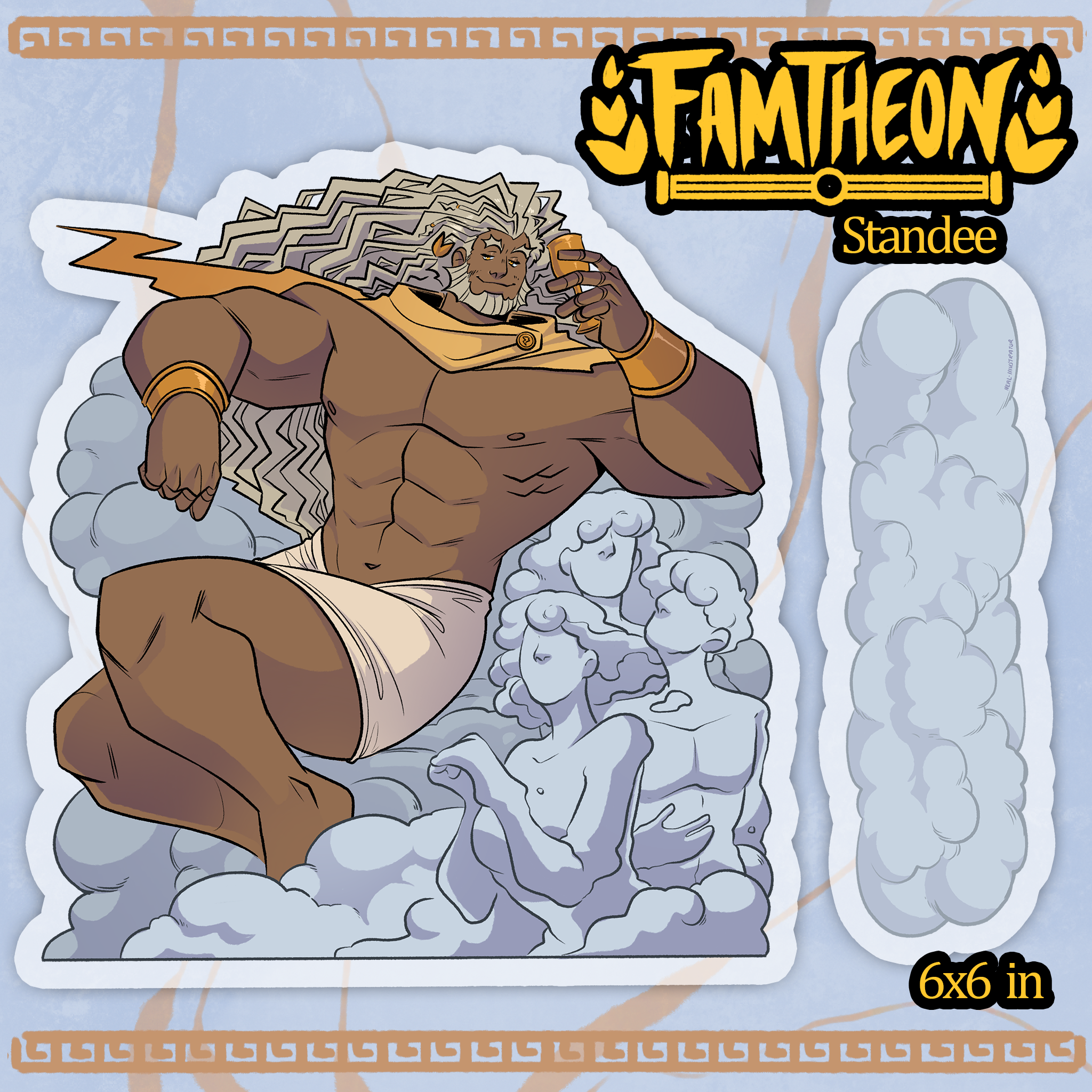 Famtheon Gods Acrylic Standees